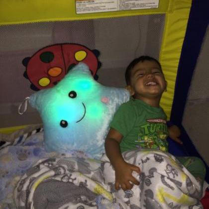 Image result for Light Colorful Plush Toys Stars Pillow